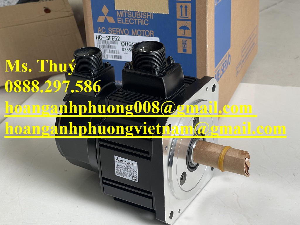 Bộ động cơ Servo HC-SFE52 - Mitsubishi nhập khẩu Japan